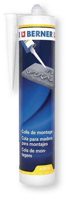 Chimie - Chimie divers - Colle de montage acrylique 310 ML (par 1)