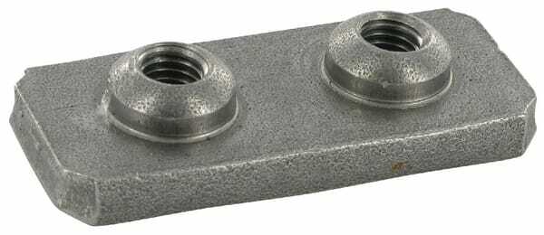 Pièces agricoles - Hydraulique - Plaq. à souder lourde gr. 1