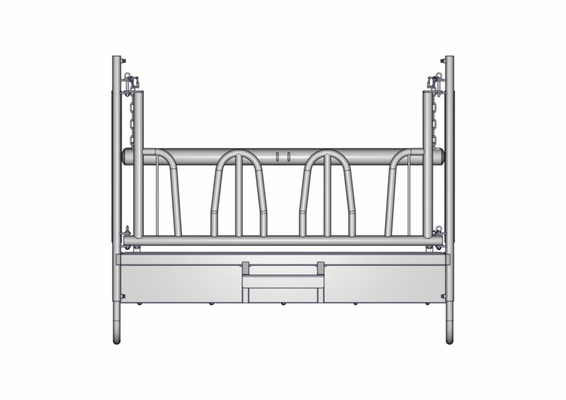 Accessoires et options matériel  - Matériel d'élevage - autre - RATELIER 4 FACES TYPE PTF SANS TOIT