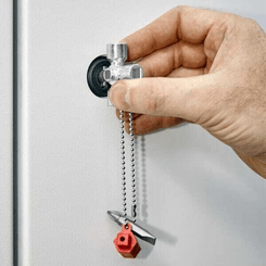 Outils - Outils divers - Cle pour armoires de manoeuvre