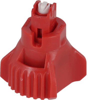 Pièces agricoles - Pièce Pulvérisateur - Jeu de buses à injection d'air (8 pièces) ATX 120° 04 rouge