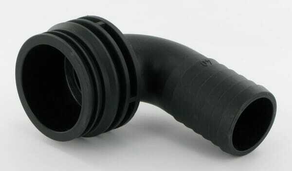 Pièces agricoles - Pièce Pulvérisateur - Raccord de tuyau 90° 40 mm avec connexion mâle T7