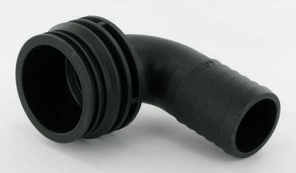 Pièces agricoles - Pièce Pulvérisateur - Raccord de tuyau 90° 40 mm avec connexion mâle T7