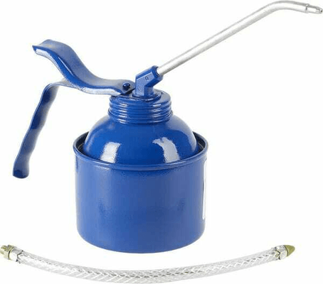 Pièces agricoles - Outils atelier - Burette métal 350ml bleue