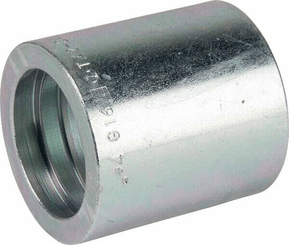 Pièces agricoles - Hydraulique - Jupe à sertir Ø53x56,5mm DN32 acier / zingué Alfagomma