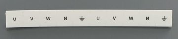 Codage U,V,W,N,GND