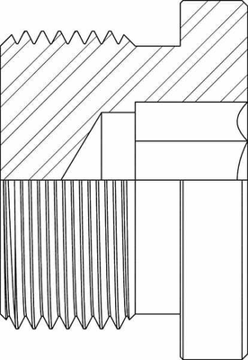 Pièces agricoles - Hydraulique - Bouchon 1/8 BSP