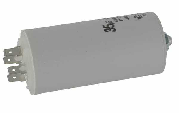 Pièces agricoles - Electricité - Condensateur avec fiche 35µF