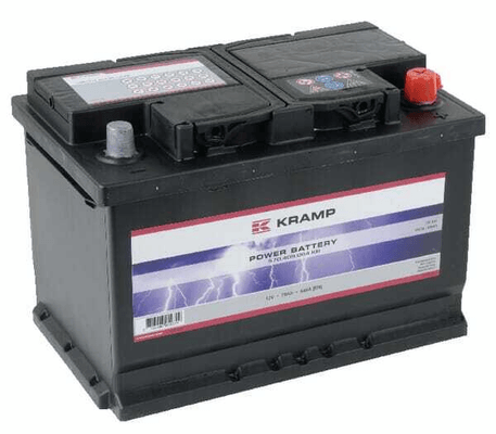 Pièces agricoles - Eclairage - Batterie 12V 70Ah 640A Kramp