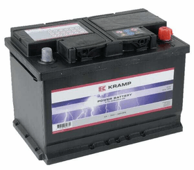Pièces agricoles - Eclairage - Batterie 12V 70Ah 640A Kramp