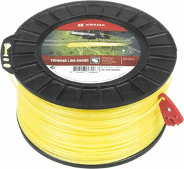 Pièces agricoles - Jardin et forêt pièce adaptable - Fil de coupe Ø 2.65mm 210m rond jaune Kramp