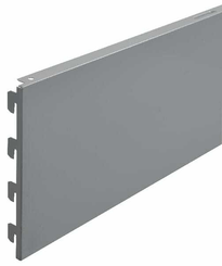 Pièces agricoles - Magasin - Panneau arr. R 20 cm blanc/alu