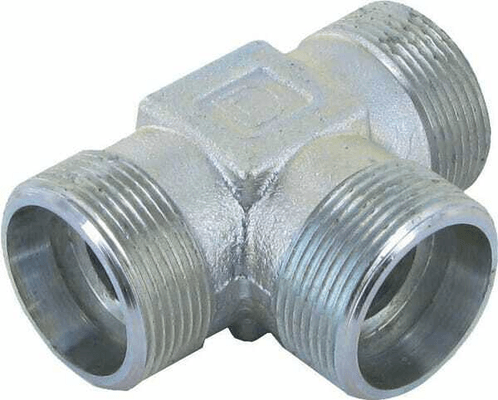 Pièces agricoles - Hydraulique - Té égal Ø21