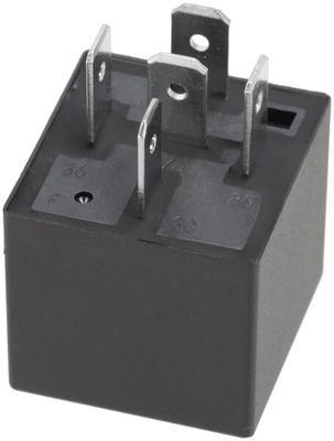 Pièces agricoles - Eclairage - Mini relais 12V, inverseur, 30A/40A, avec résistance, sans support