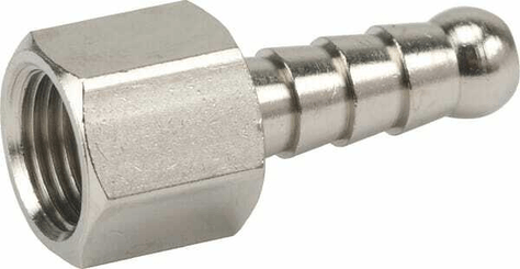 Pièces agricoles - Pièce pneumatique - Embout de tuyau 6 mm x 1/8"