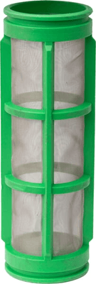 Pièces agricoles - Pièce Pulvérisateur - Cartouche filtrante 100 mesh vert avec joints toriques