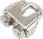 Serre-câble en acier 10 mm inox-A4 A4 10mm