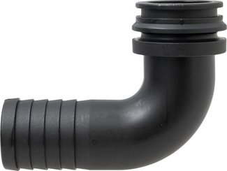 Pièces agricoles - Pièce Pulvérisateur - Raccord à fourche, femelle 90° AF5, embout de tuyau 35 mm