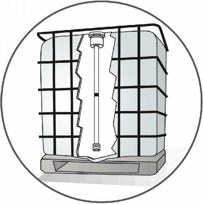 Pièces agricoles - Outils atelier - Tuyau d'aspiration avec bouchon 2" BSP pour réservoir 1000L adapté à AdBlue®