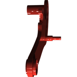 Pièces agricoles - Pièce divers - bras oscillant arrière soudé à droite