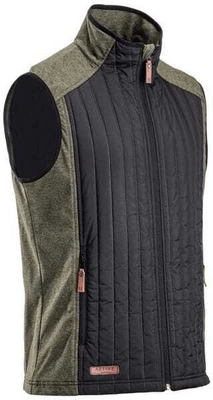 Vêtements et protections - Vêtement  - Gilet en polaire hybride/homme, olive 2XS