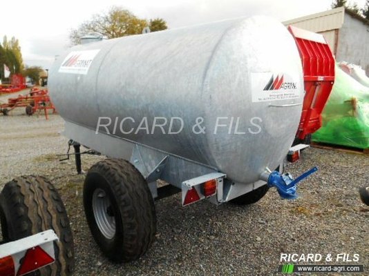 Materiels - Tonne à eau - Tonne à eau Agrimat TE5200
