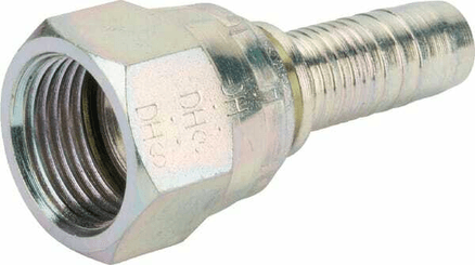 Pièces agricoles - Hydraulique - Raccord à sertir DN13-7/8 JIC