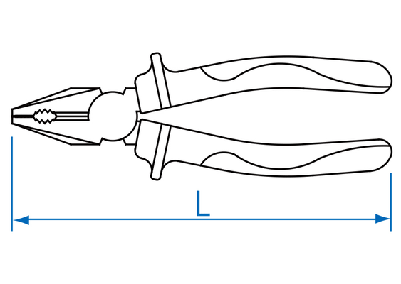 Outils - Outils divers - Pince universelle 185mm isolée VDE EN60900