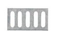 RACCORD PLAT  INOX  ruban 12,5 - 20 mm Coque  5 p.