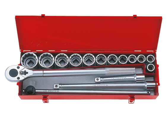 Outils - Outils divers - Coffret de douilles 3/4" 16 pièces