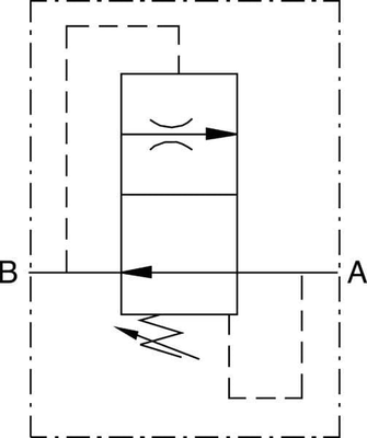 Pièces agricoles - Hydraulique - Valve VSCR 06-C (6,1-10 L/min)