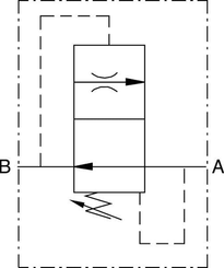 Pièces agricoles - Hydraulique - Valve VSCR 06-C (6,1-10 L/min)