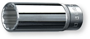 Douille longue 12 pans 3/8" Ø19 mm (par 1)
