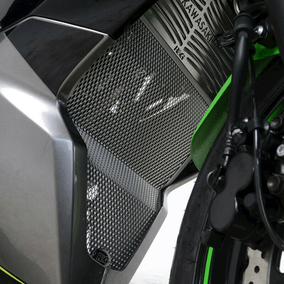 Pièces Quad & Motos - Equipement véhicule - Grille de collecteur R&G RACING aluminium - Kawasaki Z125