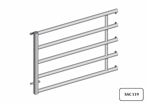 Materiels - Cage de contention - PACK DE 12 ARRIERES EX5 2/3M L.1.50M