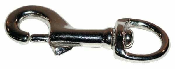 Pièces agricoles - Fasteners - Mousqueton 16 mm inoxydable