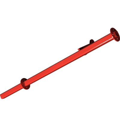 Pièces agricoles - Pièce divers - tube de retenue arrière gauche -peint-