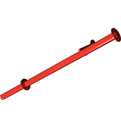 Pièces agricoles - Pièce divers - tube de retenue arrière gauche -peint-