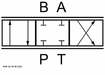 Pièces agricoles - Hydraulique - Tiroir 65 L/M 157-B-7023