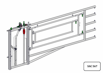 Materiels - Cage de contention - PACK DE 12 ARRIERES EX5 POUR VETO 3 EN 1