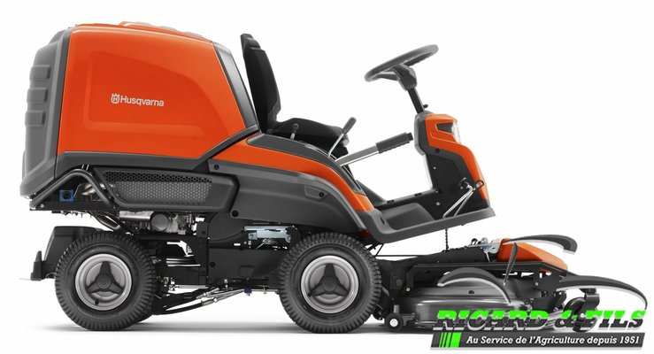 Materiels - Tondeuse autoportée - Tondeuse autoportée coupe frontale cellules Husqvarna RC318T