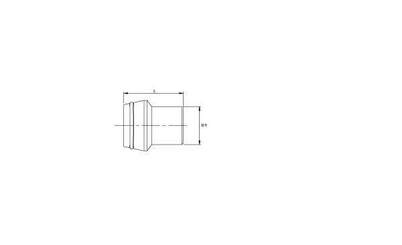 Pièces agricoles - Hydraulique - Bouchon obturateur 14S SS