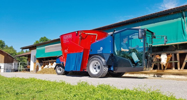 Materiels - Mélangeuse automotrice - SILOKING TruckLine e.0 eTruck 1408-10