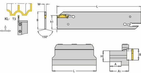 Outils - Outils divers - Bloc porte-plaqu. rain. 32 mm