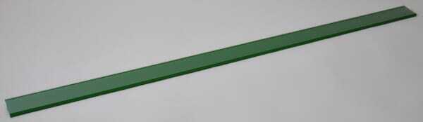 Pièces agricoles - Magasin - Rail porte-étiquettes 985 mm vert RAL6001