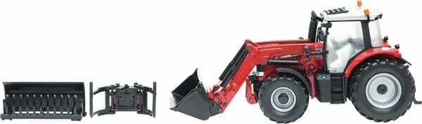 Loisirs - Jouets - Massey Ferguson 6616+chargeur