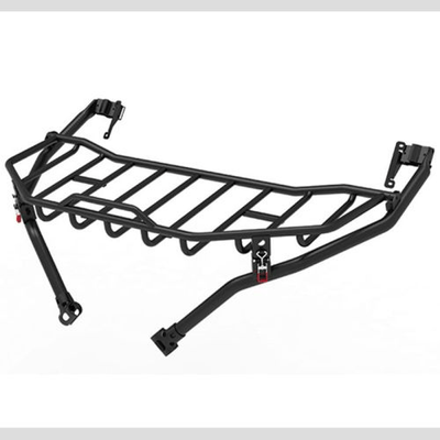 Accessoires et options matériel  - Quad - PARE BUFFLE AVEC PORTE PAQUET NOIR