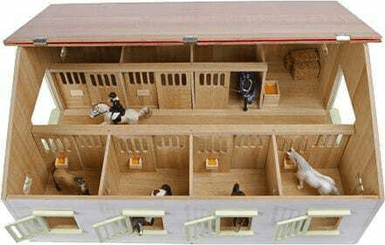 Loisirs - Jouets - Écurie 7 boxes 1:24