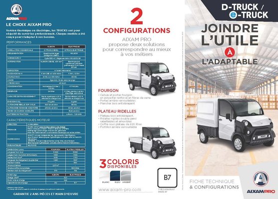 Pièces VSP - Divers - DOC. TECHNIQUE D TRUCK Pqt de 100
