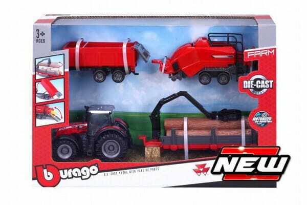 Loisirs - Jouets - Ensemble de jeu Massey Ferguson 8740S
